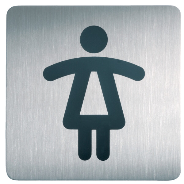 DURABLE Piktogramm PICTO "WC Damen", quadratisch