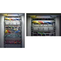 DIGITUS 19" LED Schrankbeleuchtung, 2 Licht-Modi