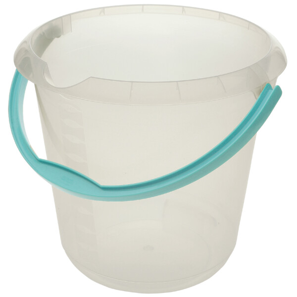 keeeper Putzeimer "mika", rund, 10 Liter, transparent