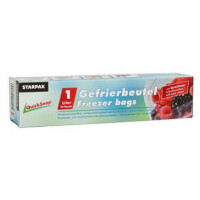 STARPAK Gefrierbeutel QuickSnap 3 Liter, 270 x 280 mm
