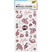 folia Metallic-Sticker Mermaid, Blattformat: 95 x 175 mm
