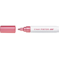 PILOT Pigmentmarker PINTOR, medium, metallic-rosa