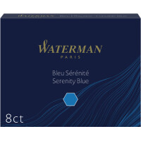 WATERMAN Standard Großraum-Tintenpatronen, Serenity...
