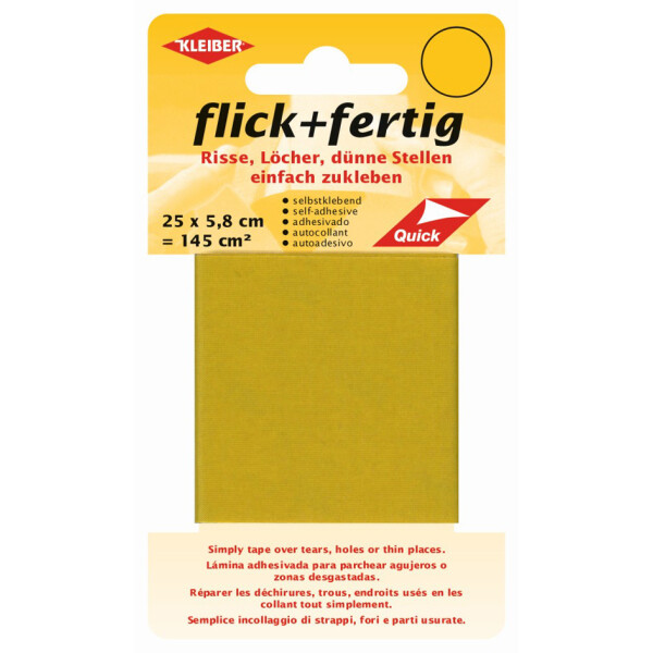 KLEIBER Reparatur-Set Flick + Fertig, schwarz
