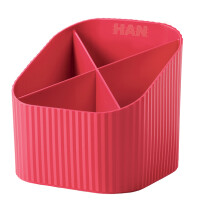 HAN Multiköcher Re-X-LOOP, Öko-Kunststoff, 4 Fächer, grün