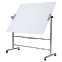 Bi-Office Glas-Magnettafel, mobil, drehbar, 1.500 x 1.200 mm