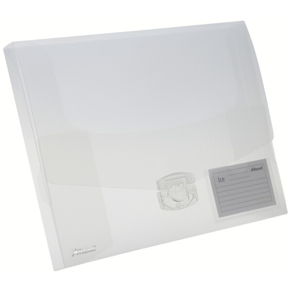 Rexel Sammelbox ICE, DIN A4, Füllhöhe: 40 mm, PP, glasklar