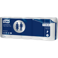 TORK Toilettenpapier, 2-lagig, weiß