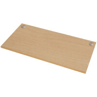 Fellowes Tischplatte, (B)1.800 x (T)800 x (H)25 mm, walnuss