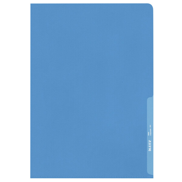 LEITZ Sichthülle Standard, A4, PP, genarbt, grün, 0,13 mm