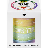 folia Deko-Klebeband Washi-Tape "HOTFOIL...