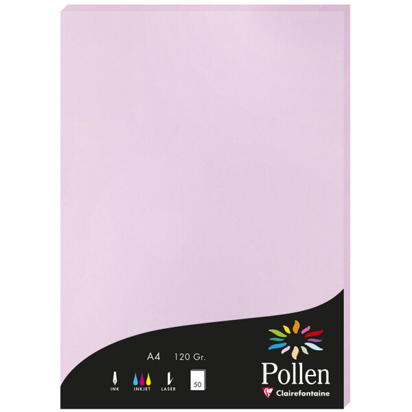Pollen by Clairefontaine Papier DIN A4, perlmutt-weiß