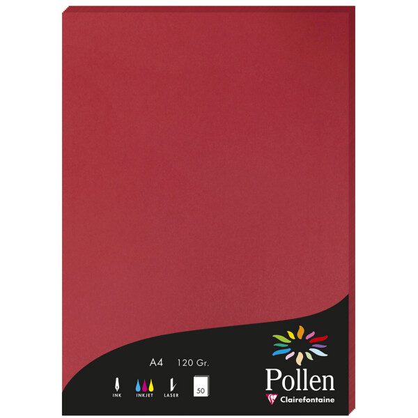 Pollen by Clairefontaine Papier DIN A4, perlmutt-weiß