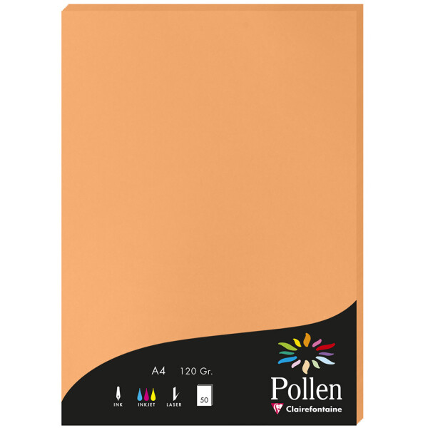 Pollen by Clairefontaine Papier DIN A4, perlmutt-weiß
