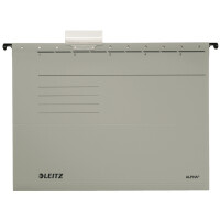 LEITZ ALPHA Hängemappe, A4, seitlich offen, blau