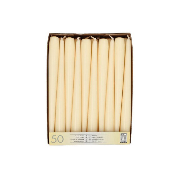 STARPAK Leuchterkerzen, 22 mm, jadegrün, 50er Pack