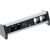 BACHMANN Steckdoseneinheit "DESK 1", 5-fach