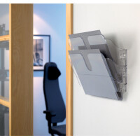 DURABLE Wand-Prospekthalter "FLEXIPLUS 2", A5,...