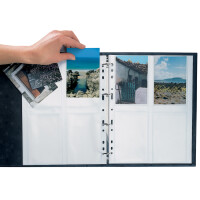 HERMA Fotophan Sichthüllen DIN A4, für Fotos 9 x 13 cm, hoch