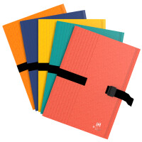 Oxford Dokumentenmappe Bicolor Recyc+, DIN A4, rot