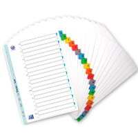 Oxford Mylarkarton-Register, A-Z, ohne "ST"...