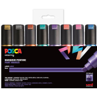 POSCA Pigmentmarker PC-8K, 16er Etui, sortiert