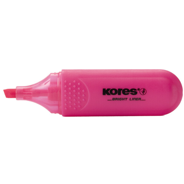 Kores Textmarker "BRIGHT LINER", Farbe: pink