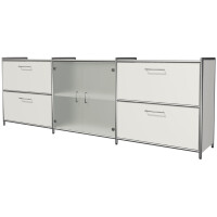 kerkmann Sideboard ARTLINE, 2 Ordnerhöhen + 4...