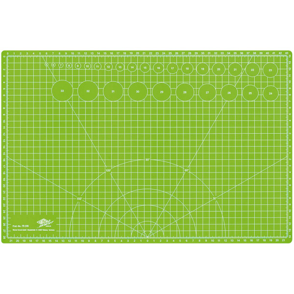 WEDO Schneide- & Bastelmatte Comfortline, DIN A2, grün