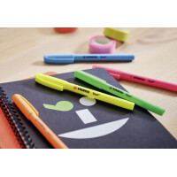 STABILO Textmarker flash, 6er PP-Etui