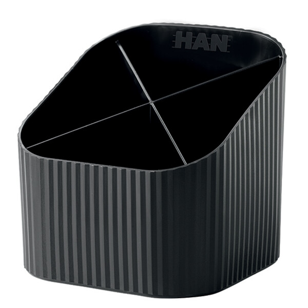 HAN Multiköcher Re-X-LOOP, Öko-Kunststoff, 4 Fächer, lemon