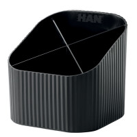 HAN Multiköcher Re-X-LOOP, Öko-Kunststoff, 4 Fächer, lemon