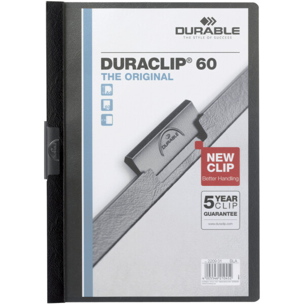 DURABLE Klemmhefter DURACLIP ORIGINAL 60, DIN A4, gelb