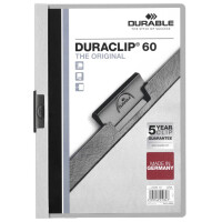 DURABLE Klemmhefter DURACLIP ORIGINAL 60, DIN A4, gelb