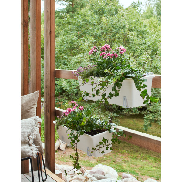 orthex Blumenkasten BALCONY, Breite: 550 mm, weiß