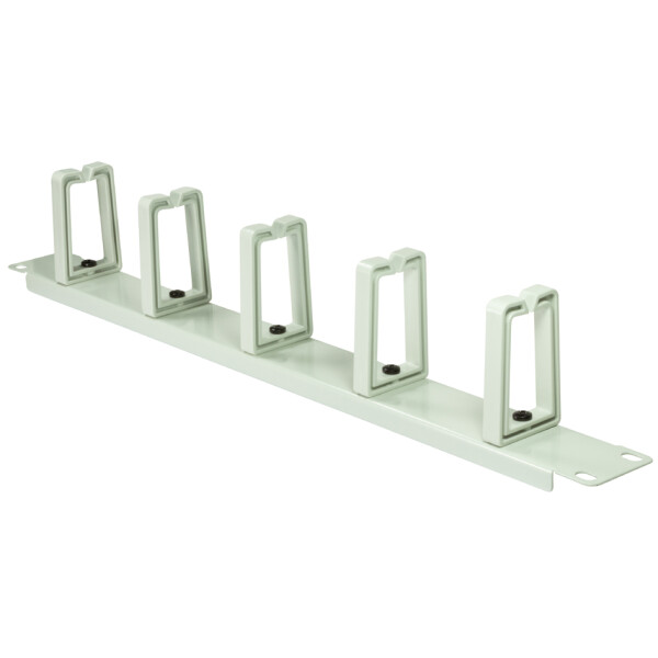 LogiLink 19" Rangierpanel, 1 HE, 5 Kabelführungsbügel