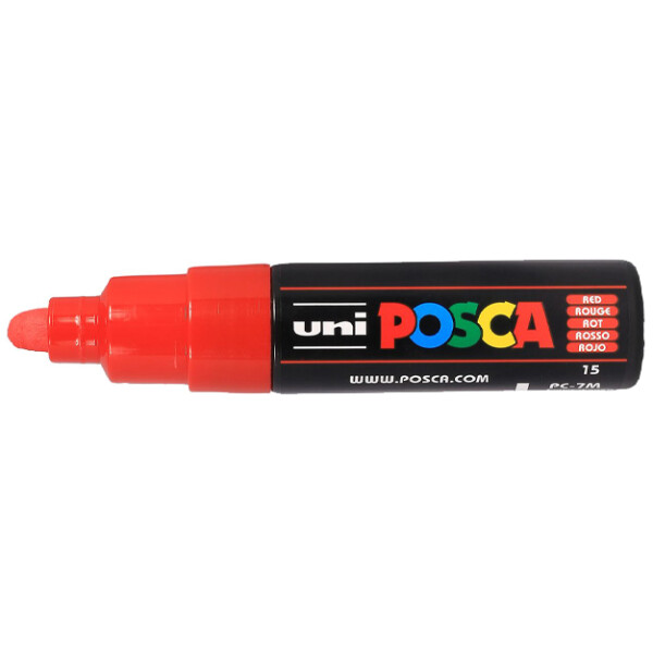POSCA Pigmentmarker PC-7M, schwarz