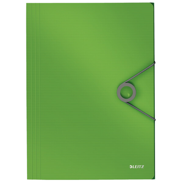 LEITZ Eckspannermappe Solid, DIN A4, PP, hellgrün