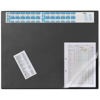 DURABLE Schreibunterlage mit Jahreskalender, dunkelblau