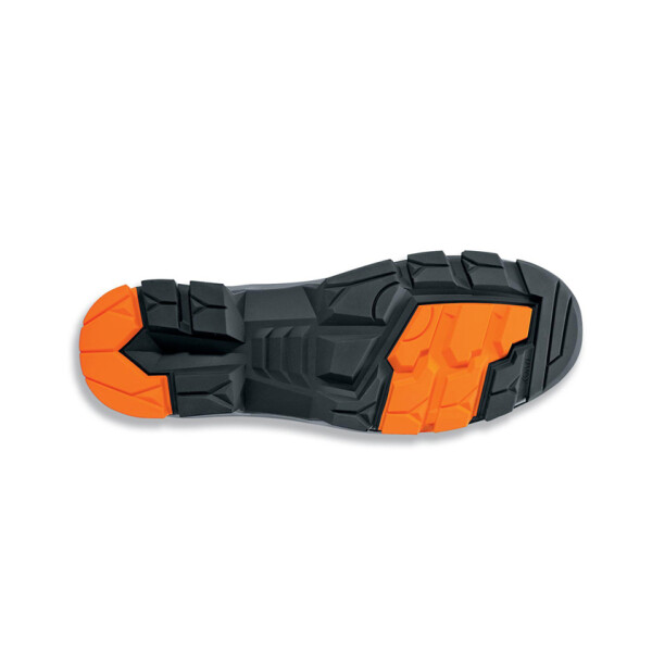 uvex 2 Halbschuh S3 SRC, Gr. 41, schwarz orange