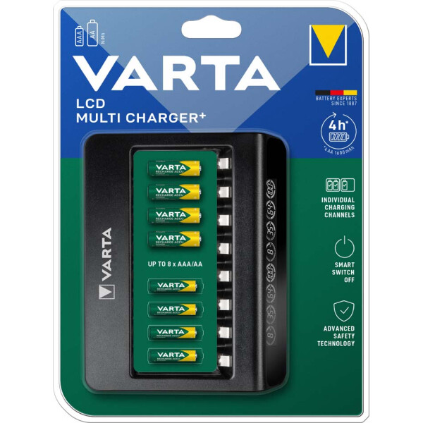 VARTA Ladegerät LCD Multi Charger+, unbestückt