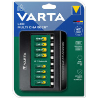 VARTA Ladegerät LCD Multi Charger+, unbestückt
