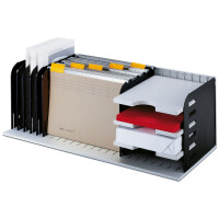 styro Ablagesystem-Grundeinheit styrorac, schwarz grau