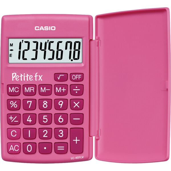 CASIO Taschenrechner LC-401 LV-BU "Petite fx"