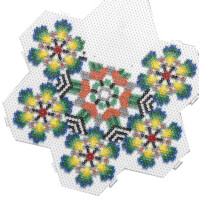 Hama Stiftplatte "Sechseck", Multiplatte, weiß