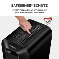 Fellowes Aktenvernichter Powershred LX65, schwarz