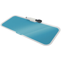 LEITZ Glas-Memoboard Cosy für den Schreibtisch, blau