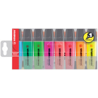 STABILO Textmarker BOSS ORIGINAL, 4er Kunststoffetui