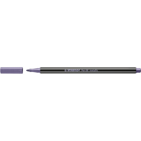 STABILO Fasermaler Pen 68 metallic, violett