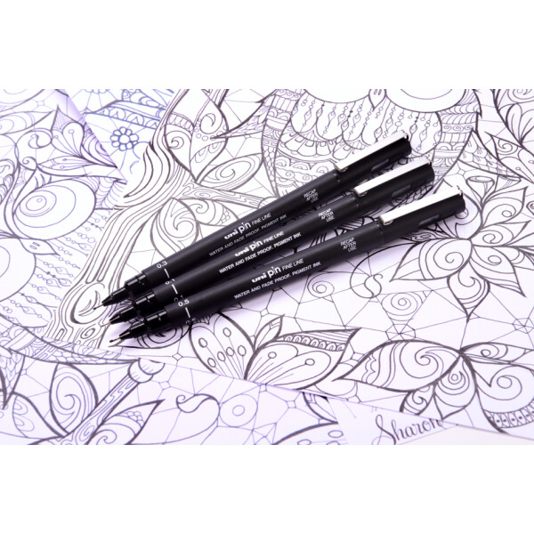 uni-ball Fineliner PIN 07200 N, schwarz